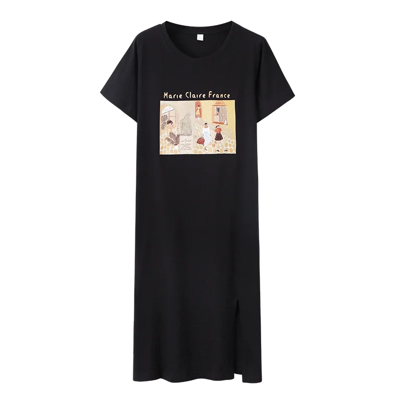 Print Canvas Vogue Elegant Dress Women Summer 2021 Short Sleeve Crew Neck 100% Cotton Dresses Ladies Streetwear Shirt Dress Y2K
Print Canvas Vogue Elegant Dress Women Summer 2021 Short Sleeve Crew Neck 100% Cotton Dresses Ladies Streetwear Shirt Dress Y2K