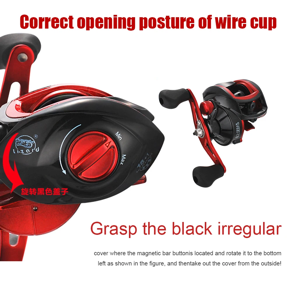 8.1:1 18+1BB High Speed Gear Fishing Wheel Baitcasting Reel Ratio Freshwater for Outdoor Fishing Portable Accessories
8.1:1 18+1BB High Speed Gear Fishing Wheel Baitcasting Reel Ratio Freshwater for Outdoor Fishing Portable Accessories