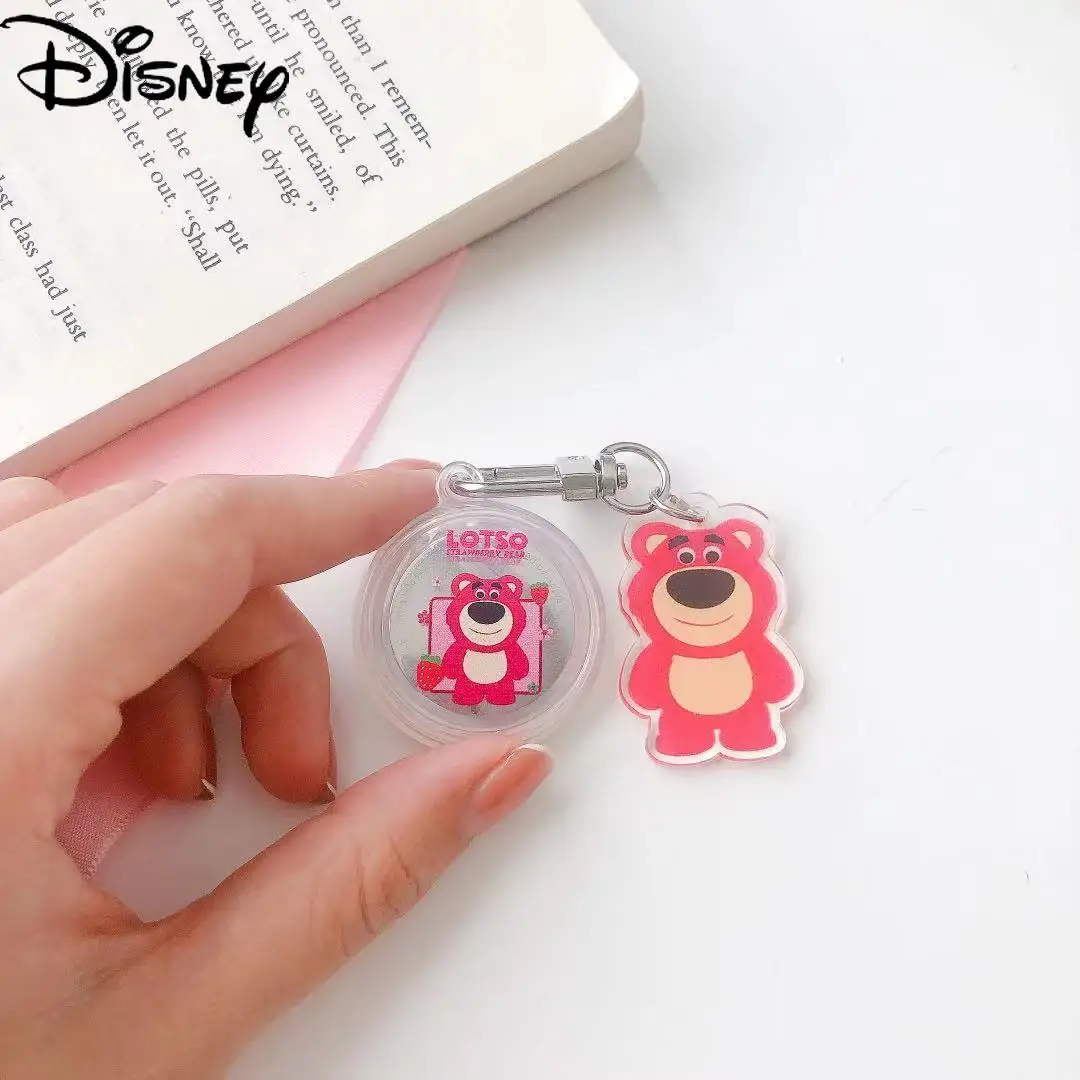 Disney cartoon strawberry bear for AirTag creative locator cover transparent anti-lost device anti-drop keychain tracker soft
Disney cartoon strawberry bear for AirTag creative locator cover transparent anti-lost device anti-drop keychain tracker soft