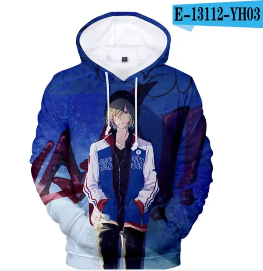 Новый классный 3D Рисунок Аниме YURI! Костюм для косплея Yuri Plisetsky, толстовки для косплея, мужские/мужские пальто с капюшоном wo, спортивная одежд...
Новый классный 3D Рисунок Аниме YURI! Костюм для косплея Yuri Plisetsky, толстовки для косплея, мужские/мужские пальто с капюшоном wo, спортивная одежд...
