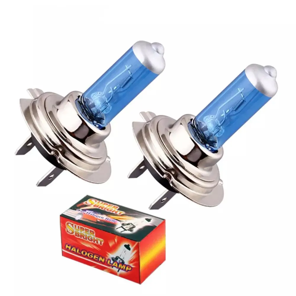 2pcs H7 100W 12V Super Bright White Fog Lights Halogen Bulb High Power Car Headlights Lamp Car Light Source parking
2pcs H7 100W 12V Super Bright White Fog Lights Halogen Bulb High Power Car Headlights Lamp Car Light Source parking