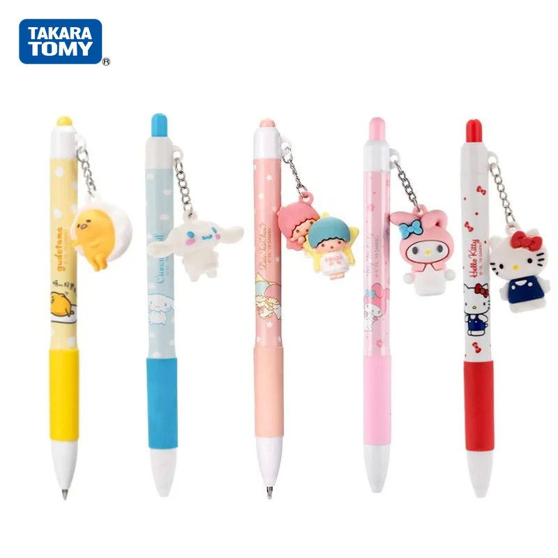 Takara Tomy Cartoon Cute Cinnamoroll Babycinnamoroll Gel Pen Pressing Pen Black Pen Signature Ins Good-looking School Supplies
Takara Tomy Cartoon Cute Cinnamoroll Babycinnamoroll Gel Pen Pressing Pen Black Pen Signature Ins Good-looking School Supplies