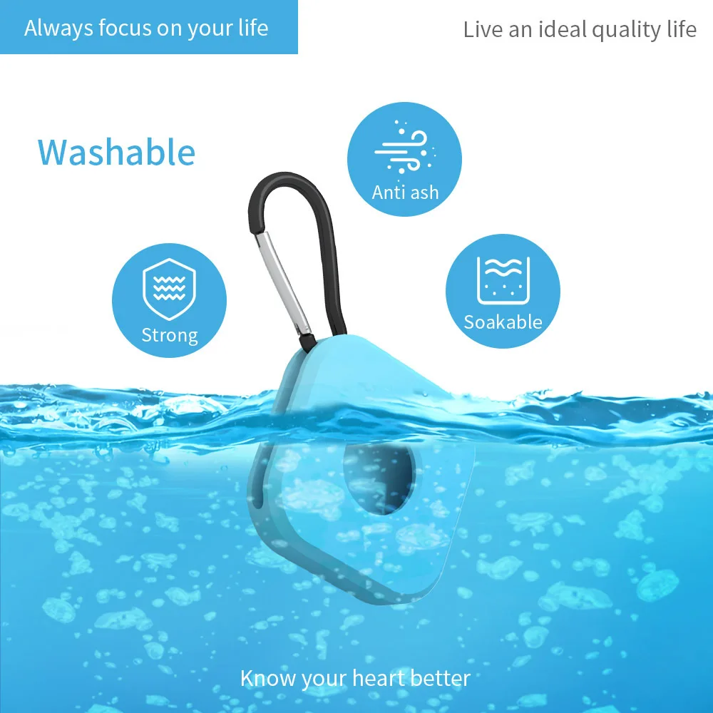 HOJIWI Protective Cover For Aircovered AirTag Case Silicone Protector Bumper Compatible with Apple AirTags Tracker Buckle BA07
HOJIWI Protective Cover For Aircovered AirTag Case Silicone Protector Bumper Compatible with Apple AirTags Tracker Buckle BA07