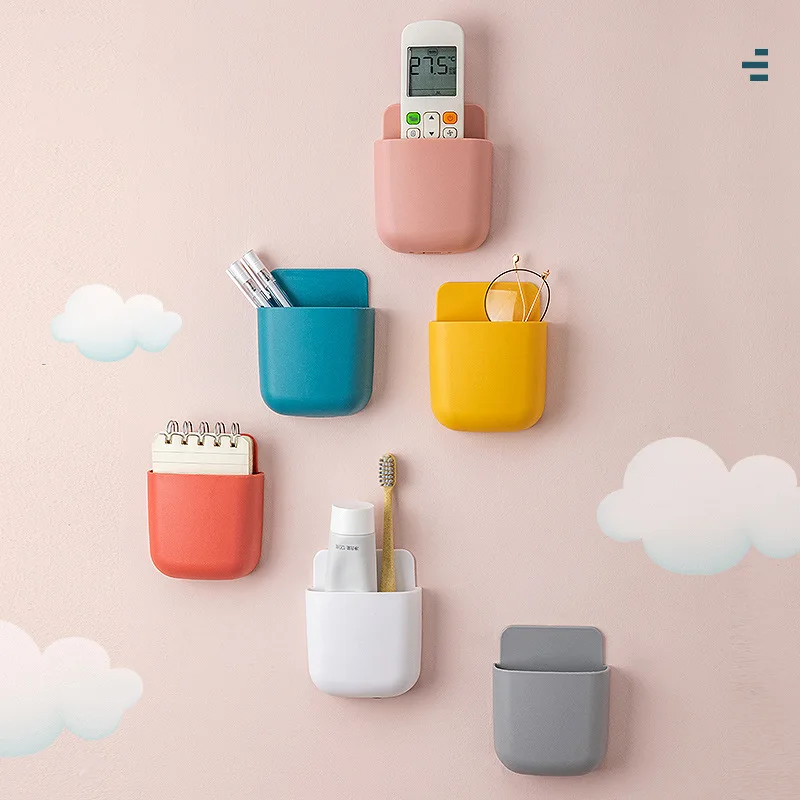 Punch Free Wall Mounted Storage Box Remote Control Stationery Organizer Home Plastic Containers Mobile Phone Charging Holder
Punch Free Wall Mounted Storage Box Remote Control Stationery Organizer Home Plastic Containers Mobile Phone Charging Holder