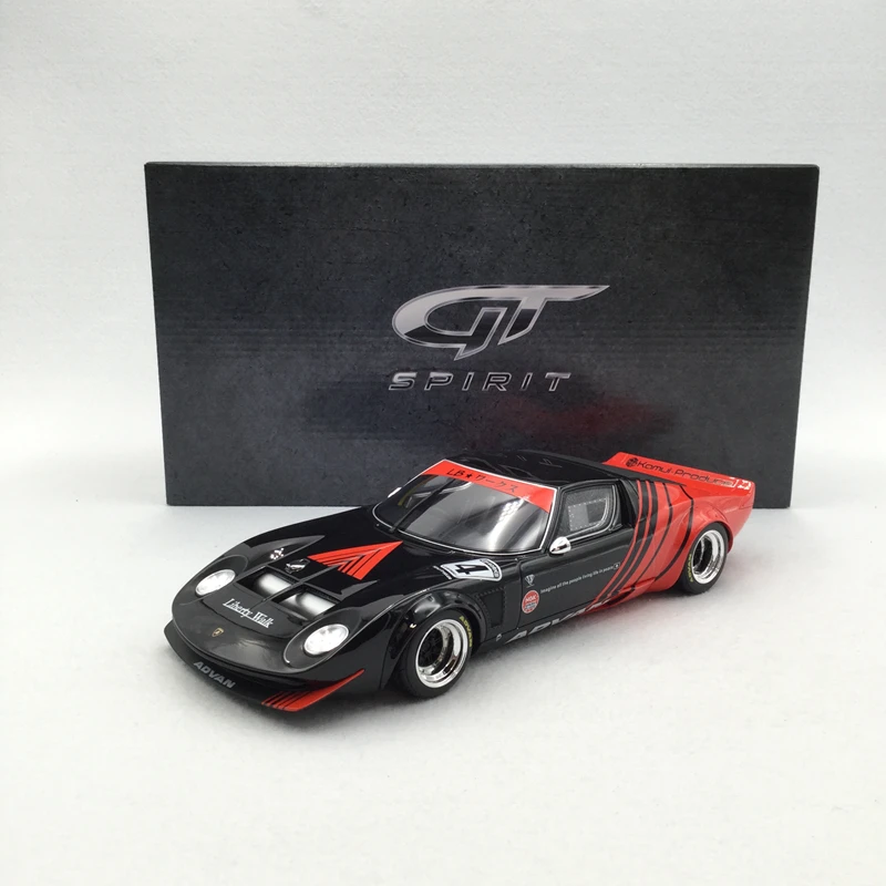 GTSpirit 1:18 Lamborghini MIURA LB Wide body modification ADVAN Limited Edition Resin Metal Die Casting Model Racing Static Toys
GTSpirit 1:18 Lamborghini MIURA LB Wide body modification ADVAN Limited Edition Resin Metal Die Casting Model Racing Static Toys