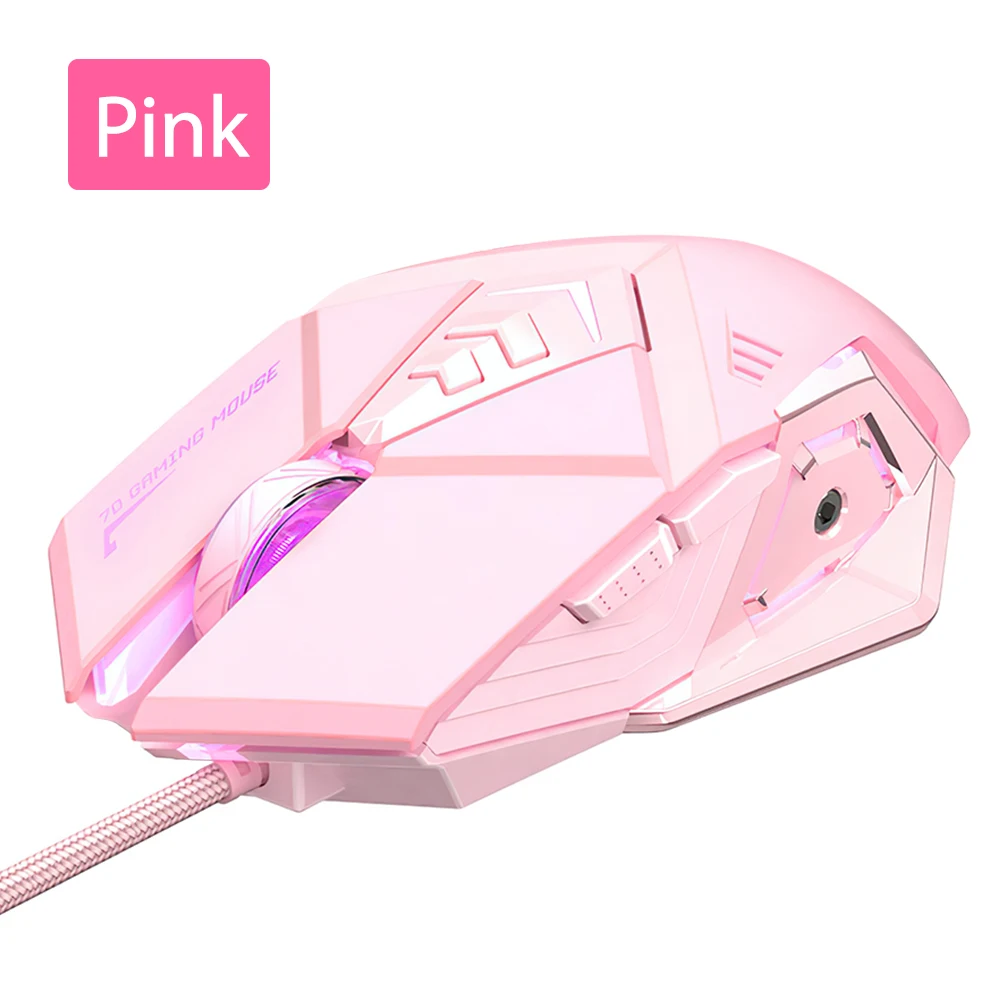 SPASH Pink Gaming Combos 104Keys Wired USB Keyboard with Backlight 3200DPI Optical Mouse Noise Reduction Headset Kit forPC Gamer 
SPASH Pink Gaming Combos 104Keys Wired USB Keyboard with Backlight 3200DPI Optical Mouse Noise Reduction Headset Kit forPC Gamer
