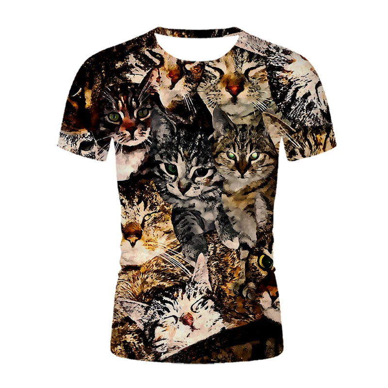 Men t-Shirt Summer 2021 New 3D Animal Cat /Tiger Print Cool Funny Tops T Shirt Men O Neck Short Sleeve Fashion Male XXS-6xl
Men t-Shirt Summer 2021 New 3D Animal Cat /Tiger Print Cool Funny Tops T Shirt Men O Neck Short Sleeve Fashion Male XXS-6xl