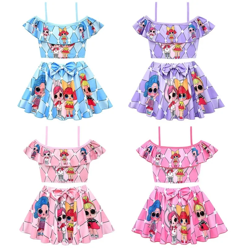 Lol Surprise Doll Girls Two-piece Swimsuit Summer Swimsuit Suspender Skirt Short Skirt Girls Clothes Kids Clothes Girls
Lol Surprise Doll Girls Two-piece Swimsuit Summer Swimsuit Suspender Skirt Short Skirt Girls Clothes Kids Clothes Girls