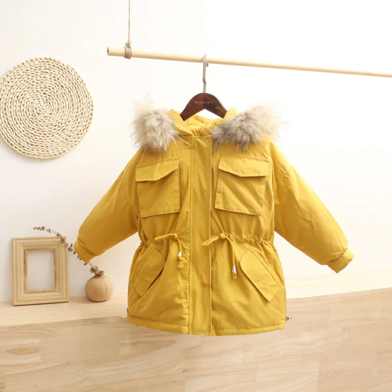 Children's Down Coat Winter Teenage Baby Boys Girls Cotton-padded Coats Thicken Warm Long Jackets Toddler Kids Outerwear For boy
Children's Down Coat Winter Teenage Baby Boys Girls Cotton-padded Coats Thicken Warm Long Jackets Toddler Kids Outerwear For boy