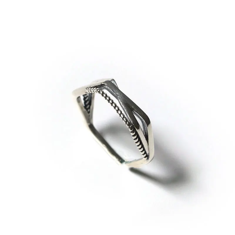 925 Sterling Silver Fashion Punk Style Rings Open Adjustable Jewelry For Women Lady Boys Engagement Party Best Gift
925 Sterling Silver Fashion Punk Style Rings Open Adjustable Jewelry For Women Lady Boys Engagement Party Best Gift