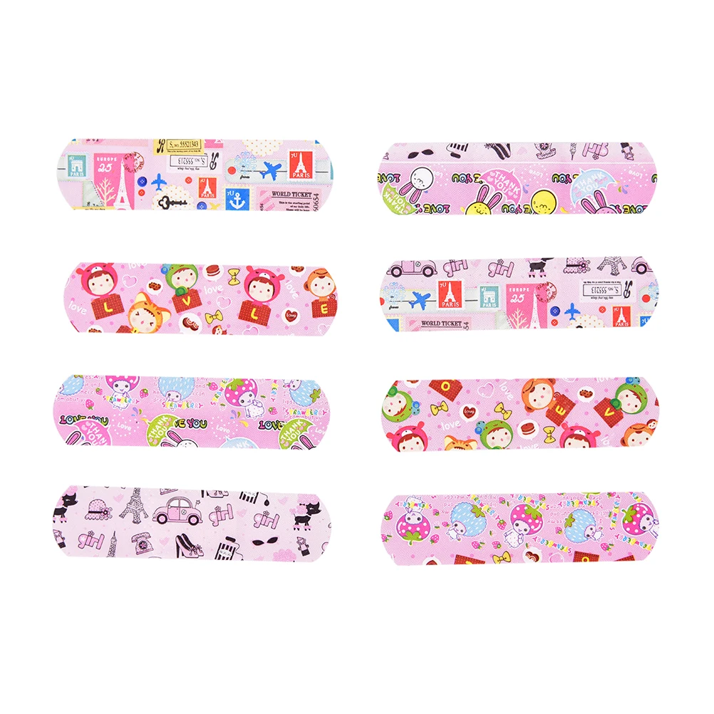 100PCS Cartoon Bandages Adhesive Bandages Wound Plaster First Aid Hemostasis Band Aid Sterile Stickers for Children Kids
100PCS Cartoon Bandages Adhesive Bandages Wound Plaster First Aid Hemostasis Band Aid Sterile Stickers for Children Kids