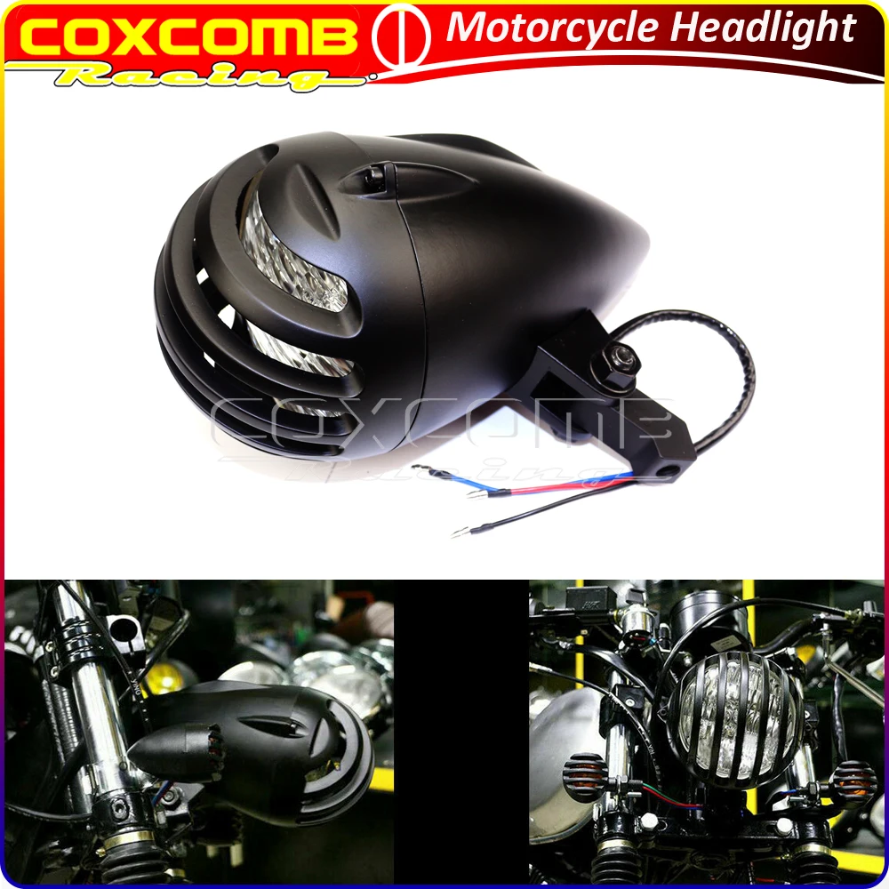 Мотоциклетная алюминиевая задняя панель 4,5 дюйма для Harley Sportster Roadster Road Glide Bobber Chopper, налобный фонарь с крышкой для гриля
Мотоциклетная алюминиевая задняя панель 4,5 дюйма для Harley Sportster Roadster Road Glide Bobber Chopper, налобный фонарь с крышкой для гриля