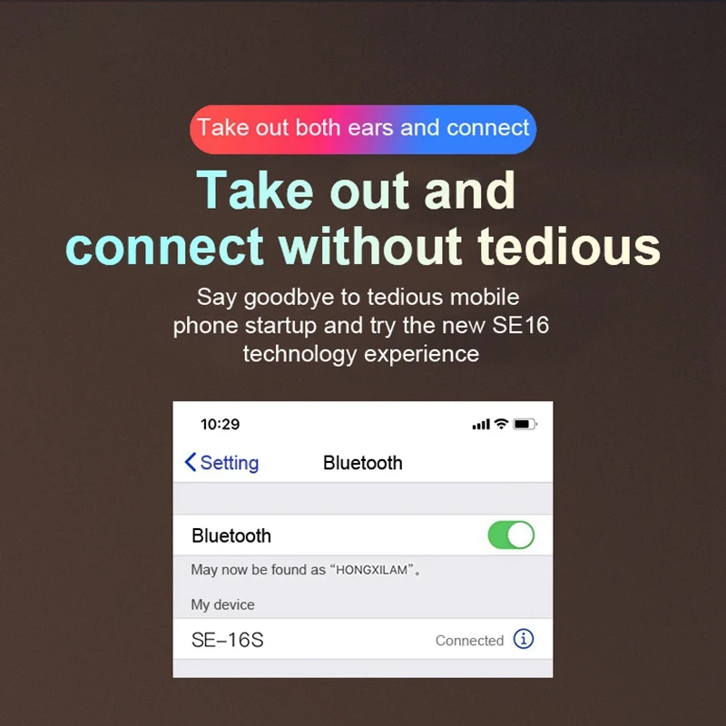 HE-1 Wireless Bluetooth Headset 5.0 Stereo Sports Waterproof Bluetooth Headset with Digital Display
HE-1 Wireless Bluetooth Headset 5.0 Stereo Sports Waterproof Bluetooth Headset with Digital Display