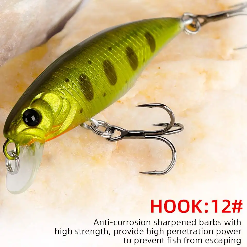 TSURINOYA NEW DW69 8PCS/LOT Sinking Minnow Fishing Lure Hard Bait 48mm 3.3g MINI Fishing Wobblers Swimbait fishing tackle
TSURINOYA NEW DW69 8PCS/LOT Sinking Minnow Fishing Lure Hard Bait 48mm 3.3g MINI Fishing Wobblers Swimbait fishing tackle