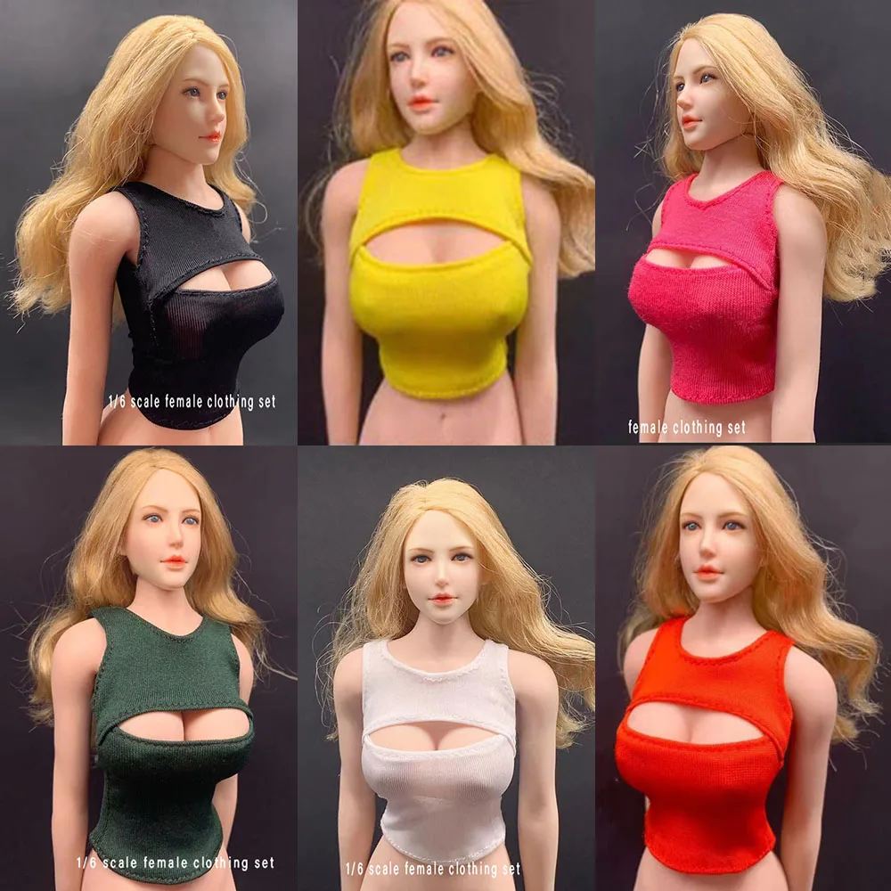 1/6 Scale Sexy Open Chest Stretch Vest Sleeveless Shirt Short Bottoming Tops for 12'' Seamless Action Figure
1/6 Scale Sexy Open Chest Stretch Vest Sleeveless Shirt Short Bottoming Tops for 12'' Seamless Action Figure