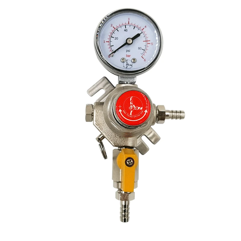 Free Shipping CO2 Regulator With Gas Connector Metal Home Brew Beer Professional Bar Beer Accessories One Block One Connection
Free Shipping CO2 Regulator With Gas Connector Metal Home Brew Beer Professional Bar Beer Accessories One Block One Connection