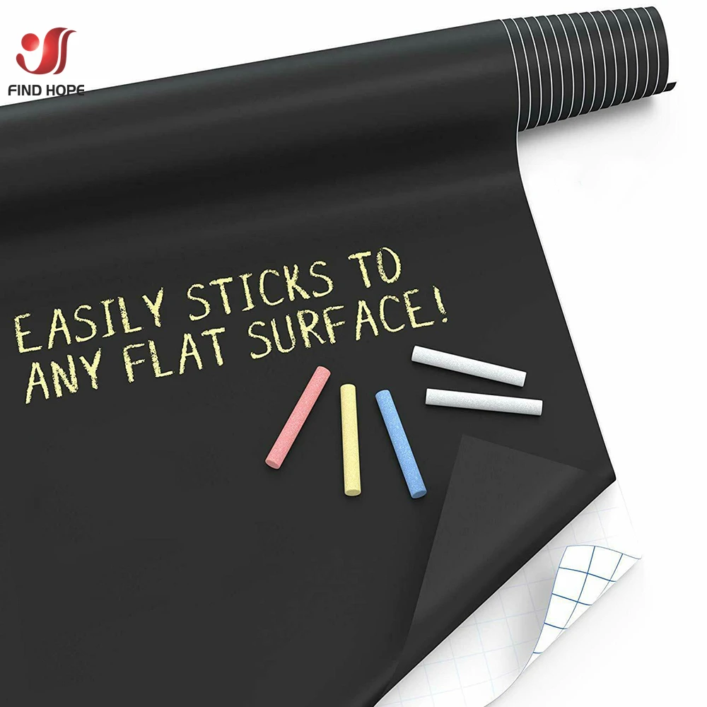 Blackboard Stickers Chalk Board Removable PVC Draw Mural Decor Art Chalkboard Wall Sticker for Kids Rooms Durable 30cm x 100cm
Blackboard Stickers Chalk Board Removable PVC Draw Mural Decor Art Chalkboard Wall Sticker for Kids Rooms Durable 30cm x 100cm