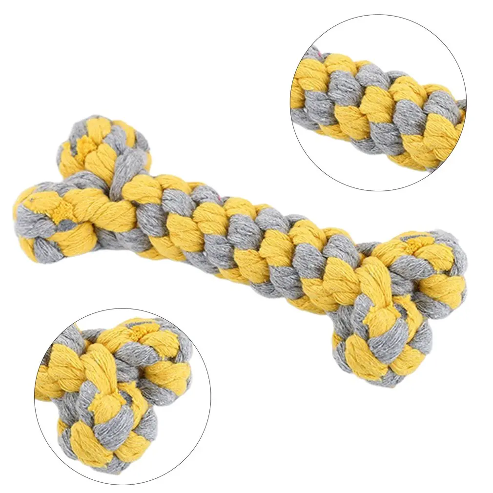 Dog Toy Cotton Rope Knitting Bone Cleaning Molars Dog Toothbrush Pet Molar Supplies Clean Dog Teeth Toys
Dog Toy Cotton Rope Knitting Bone Cleaning Molars Dog Toothbrush Pet Molar Supplies Clean Dog Teeth Toys