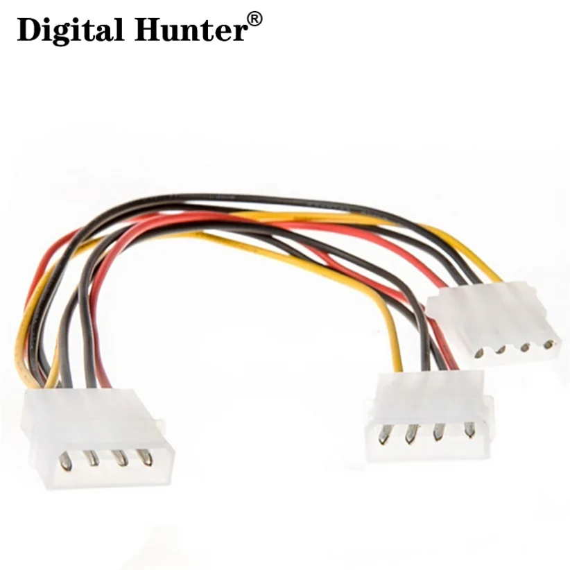 High Quality 4Pin IDE Power Cables HY1578 4 Pin Molex Male To 2 Port Molex IDE Female Power Supply Splitter Adapter Cable
High Quality 4Pin IDE Power Cables HY1578 4 Pin Molex Male To 2 Port Molex IDE Female Power Supply Splitter Adapter Cable