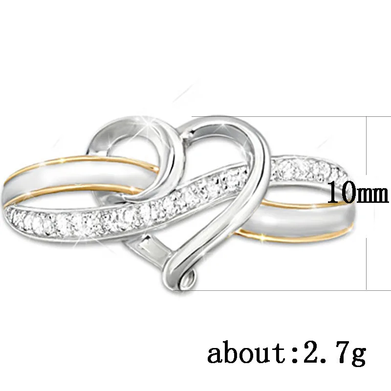 Popular fashion love simple light luxury ladies engagement wedding party prom ring Valentine's day gift jewelry wholesale
Popular fashion love simple light luxury ladies engagement wedding party prom ring Valentine's day gift jewelry wholesale