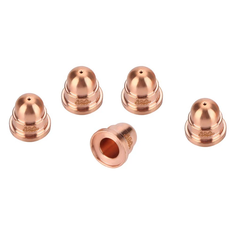 5Pcs Plasma Cutter Nozzle Tips 45A Plasma Torch Nozzle Tip Consumable Replacement For MAX65 Plasma Cutting Torch
5Pcs Plasma Cutter Nozzle Tips 45A Plasma Torch Nozzle Tip Consumable Replacement For MAX65 Plasma Cutting Torch
