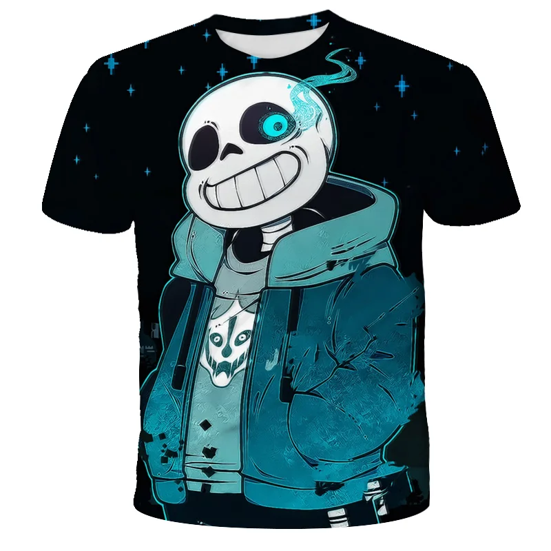 Boys/Girls T-Shirts Tops Children Clothes New Game Undertale Sans And Papyrus 3D Skeleton Brother Hip-Hop Summer Cool T-Shirts
Boys/Girls T-Shirts Tops Children Clothes New Game Undertale Sans And Papyrus 3D Skeleton Brother Hip-Hop Summer Cool T-Shirts