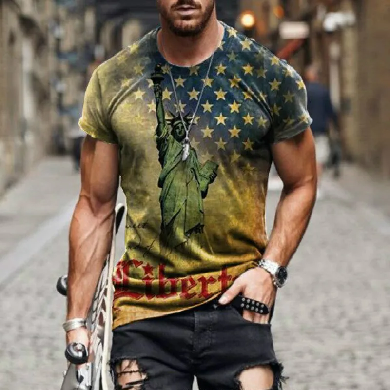 Men's Map Flag Anchor Print T-shirt Fashion O-neck Oversized Casual Short Sleeve Street Wear Summer Trend Loose New 2021
Men's Map Flag Anchor Print T-shirt Fashion O-neck Oversized Casual Short Sleeve Street Wear Summer Trend Loose New 2021