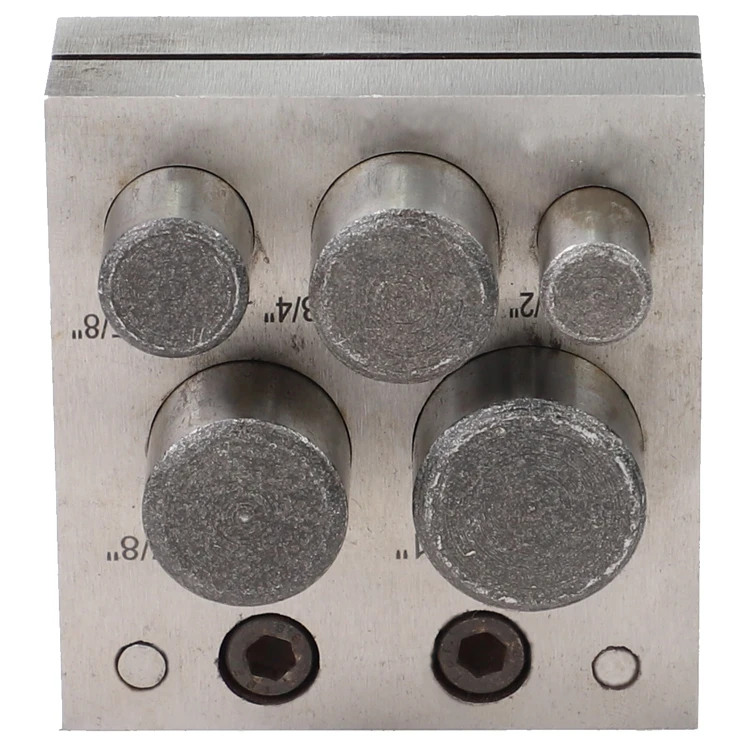 Disc Cutter Circle 5 holes Jewelry Punches Holes high-density steel Round Set Jewelry Making Metal Cutting Forming Pendant
Disc Cutter Circle 5 holes Jewelry Punches Holes high-density steel Round Set Jewelry Making Metal Cutting Forming Pendant