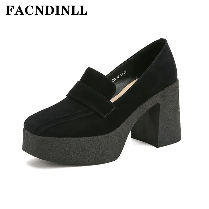 Handmade Genuine Leather Women Pumps High Heels Platform Shoes Spring Summer Black Dress Party Office Ladies Shoes Size 34-40
Handmade Genuine Leather Women Pumps High Heels Platform Shoes Spring Summer Black Dress Party Office Ladies Shoes Size 34-40