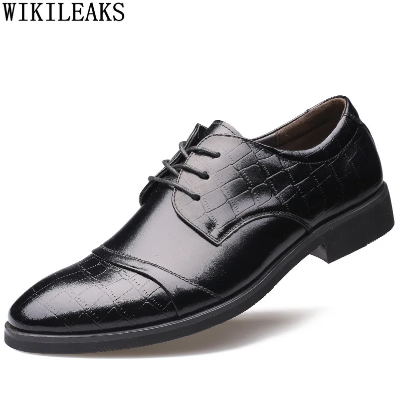 Oxford Crocodile Shoes for Men 2021 Italian Men Dress Shoes Leather Formal Wedding Shoes Men Zapatos Hombre Vestir Chaussure
Oxford Crocodile Shoes for Men 2021 Italian Men Dress Shoes Leather Formal Wedding Shoes Men Zapatos Hombre Vestir Chaussure