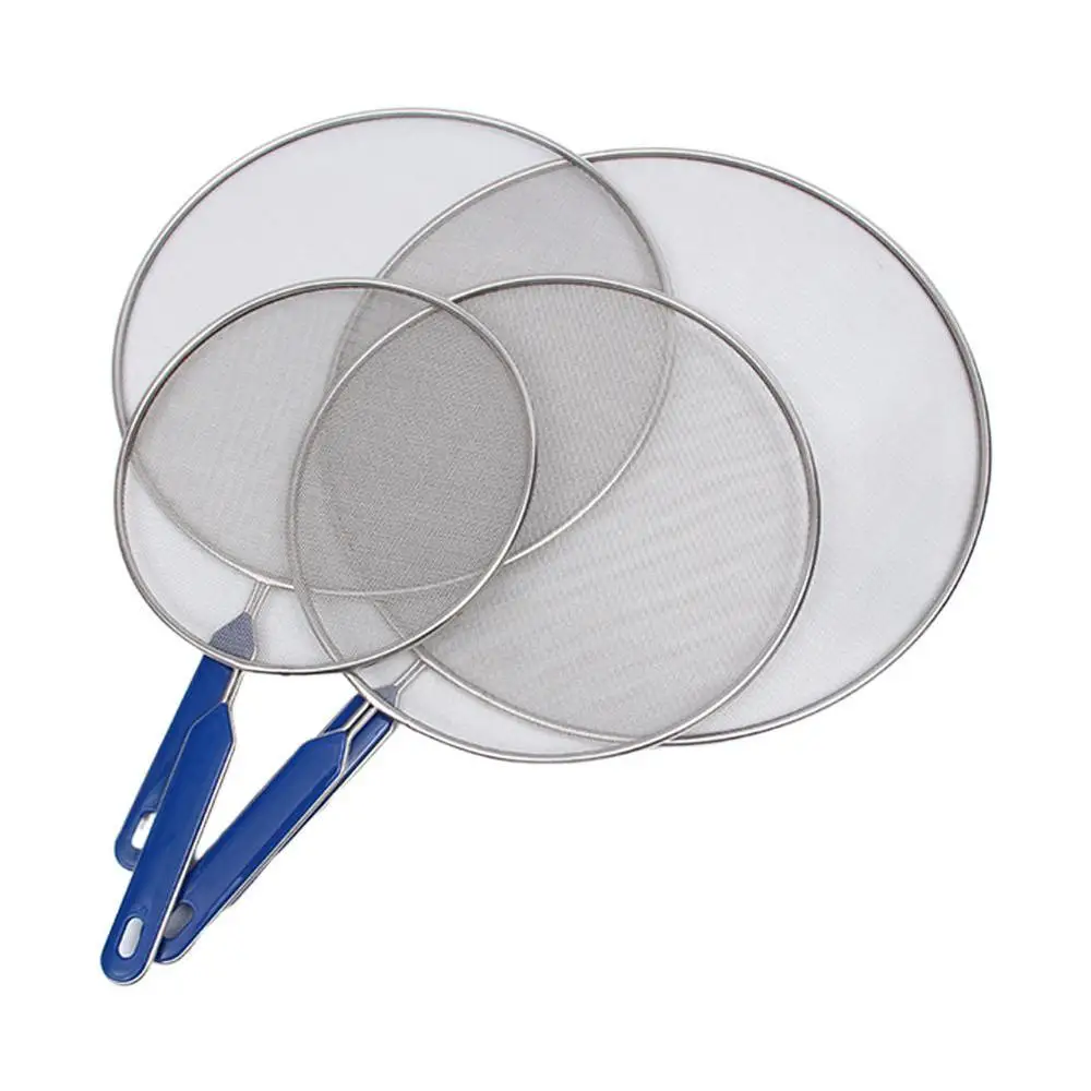 Stainless Steel Oil Splatter Screen Frying Pan Cover Fine Mesh Grease Splatter Guard Oil Proofing Lid Filter Kitchen Tool
Stainless Steel Oil Splatter Screen Frying Pan Cover Fine Mesh Grease Splatter Guard Oil Proofing Lid Filter Kitchen Tool