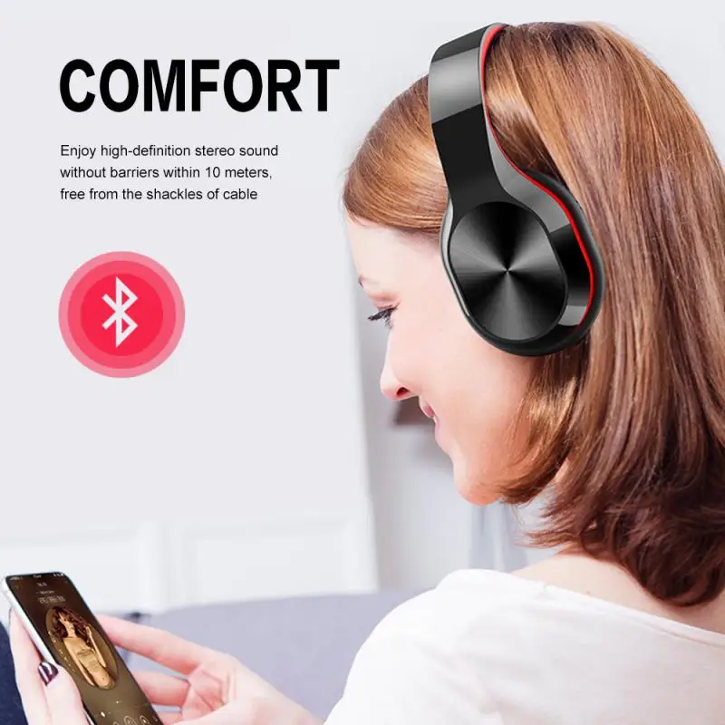 T5 HiFi Active Noise Cancelling Wireless Headphones Bluetooth5.0 Earphones Over Ear Headset with Microphone for Phones Music MP3
T5 HiFi Active Noise Cancelling Wireless Headphones Bluetooth5.0 Earphones Over Ear Headset with Microphone for Phones Music MP3