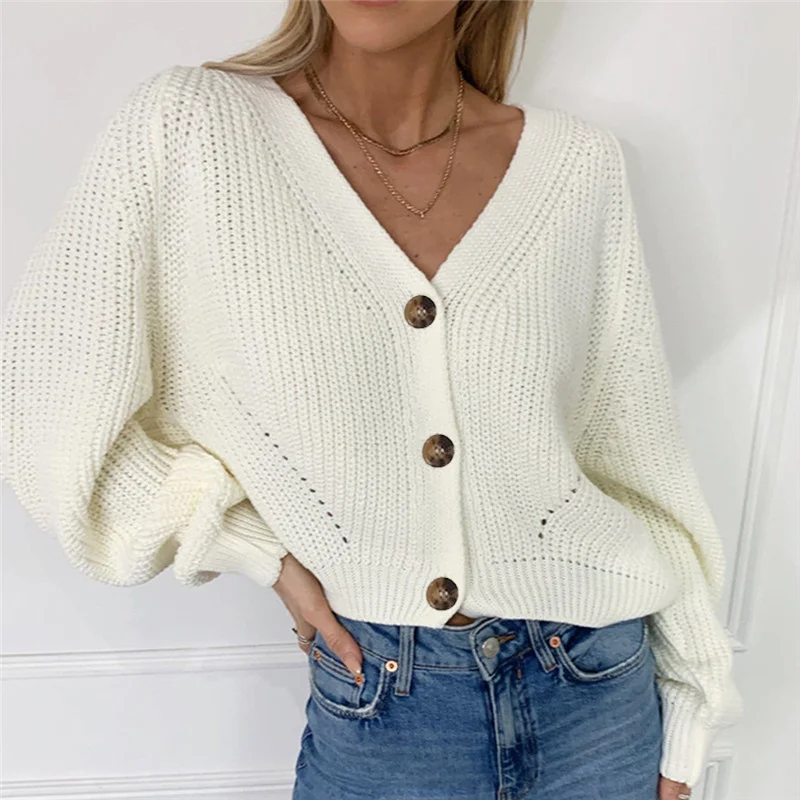 Ladies Winter Sweater Cardigan Ladies V-neck Long Sleeve Jacket And Knitted Women's Sweatshirt 2021 Loose Knit Cardigan Jacket
Ladies Winter Sweater Cardigan Ladies V-neck Long Sleeve Jacket And Knitted Women's Sweatshirt 2021 Loose Knit Cardigan Jacket