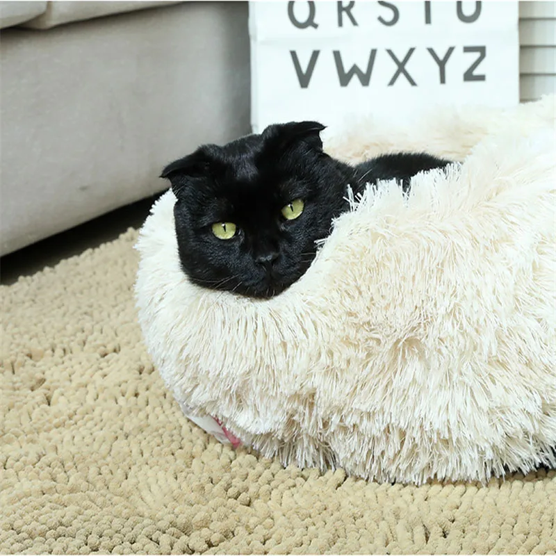 Macaron Round Pet Nest Pet Bed Long Plush Warm Fluffy Kennel Supplies for Small Medium Large Dog Cat
Macaron Round Pet Nest Pet Bed Long Plush Warm Fluffy Kennel Supplies for Small Medium Large Dog Cat