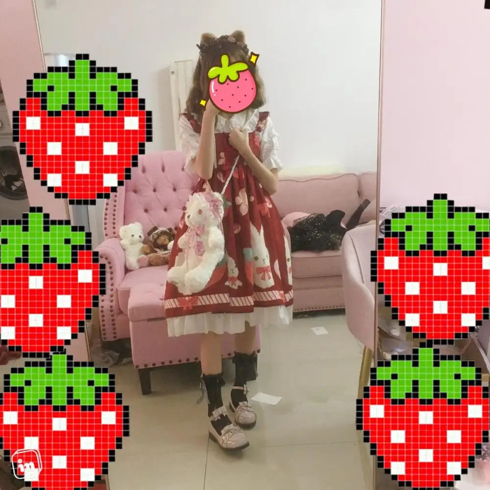 Japanese Plush Kimono Bear Bag Sweet Lolita Soft Sister Bear Dolls Korean Young Girl Messenger Bags Cosplay JK Shoulder bag
Japanese Plush Kimono Bear Bag Sweet Lolita Soft Sister Bear Dolls Korean Young Girl Messenger Bags Cosplay JK Shoulder bag