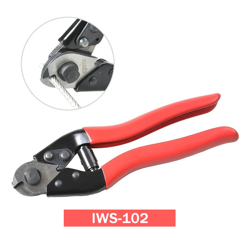 IWISS pliers IWS-102 stainless steel Wire Rope scissors Crimping Tool Wire Rope Cutter
IWISS pliers IWS-102 stainless steel Wire Rope scissors Crimping Tool Wire Rope Cutter