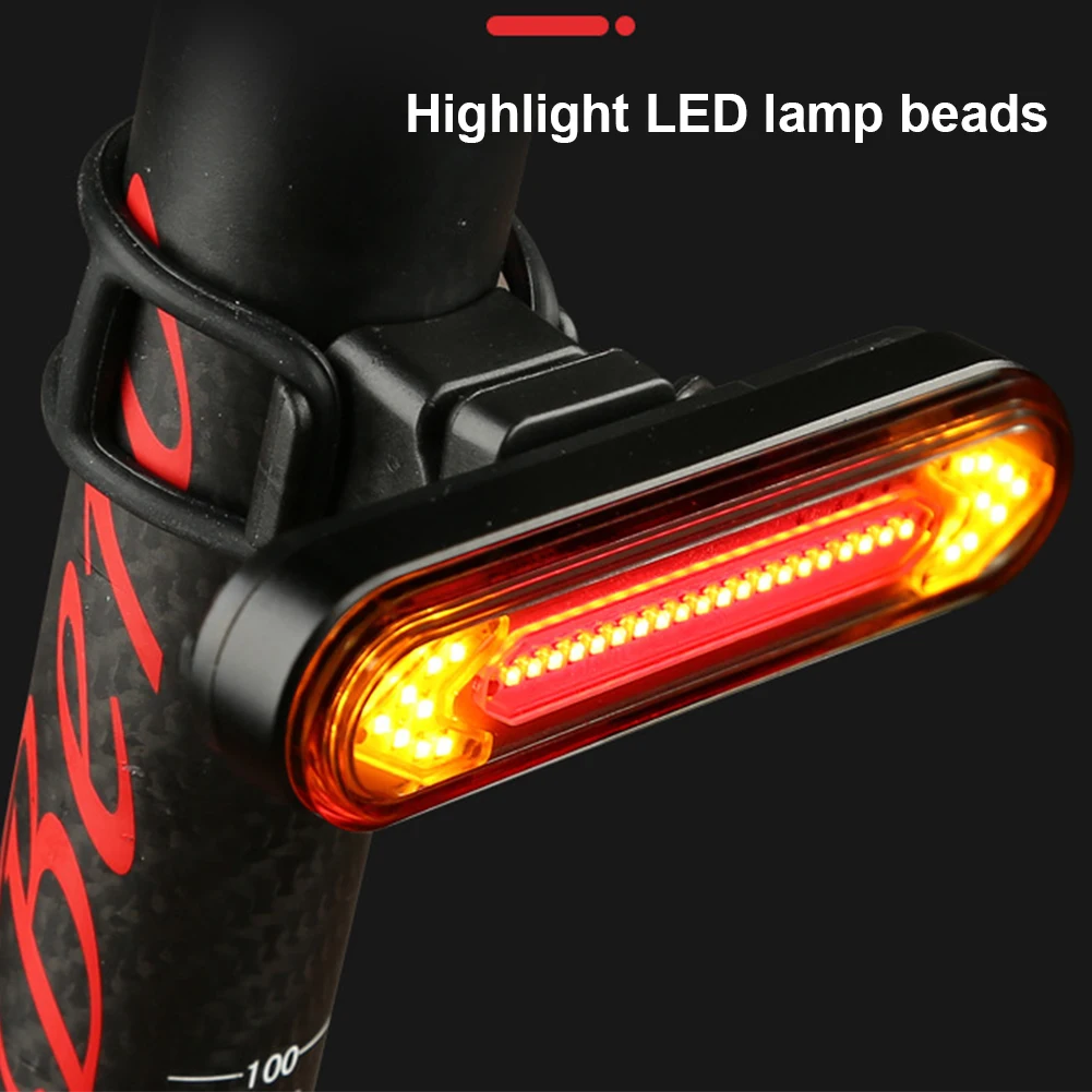 Bicycle Light USB Rechargeable Tail Light Warning Bike Rear Light Smart Remote Turn Signal Light LED Bicycle Lantern
Bicycle Light USB Rechargeable Tail Light Warning Bike Rear Light Smart Remote Turn Signal Light LED Bicycle Lantern