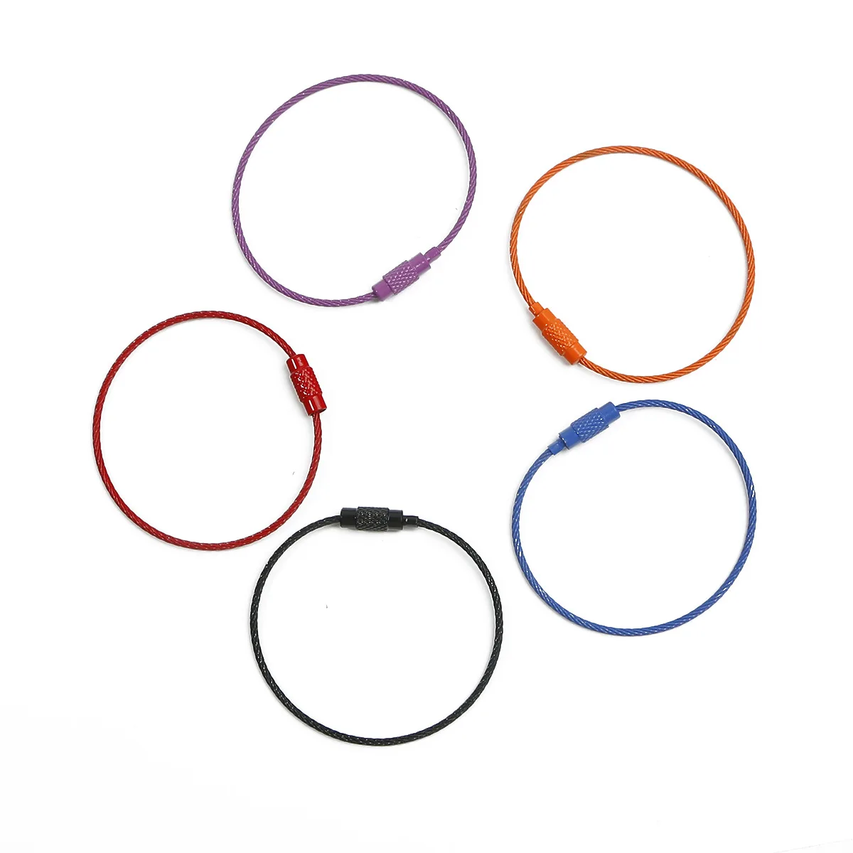 Color Paint Steel Wire Ring Making Kit Rope Key for Hoops Chain DIY Accessories Function Multi-Steel Wire Pendant Magnetic Clasp
Color Paint Steel Wire Ring Making Kit Rope Key for Hoops Chain DIY Accessories Function Multi-Steel Wire Pendant Magnetic Clasp