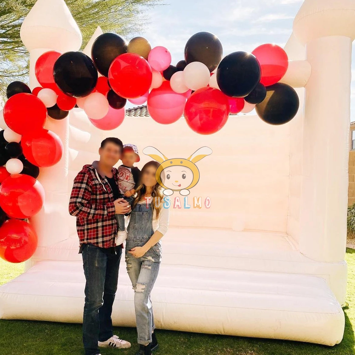 Nathaniel New Outdoor White Wedding Bouncer Kids Playground Inflatable Bounce House for Sale
Nathaniel New Outdoor White Wedding Bouncer Kids Playground Inflatable Bounce House for Sale
