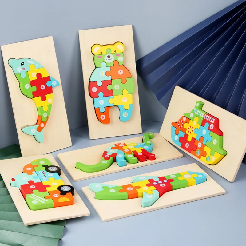 Wooden Toys 3D Puzzles Game Montessori Educational Learn Develop Animal Car Models Jigsaw Children Tangram Wooden Toddler Gift
Wooden Toys 3D Puzzles Game Montessori Educational Learn Develop Animal Car Models Jigsaw Children Tangram Wooden Toddler Gift