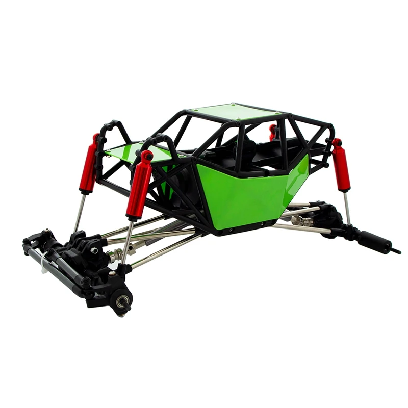 310mm Wheelbase Rock Buggy Chassis with Tube Roll Cage for 1/10 RC Crawler Car Axial SCX10 90046 Traxxas TRX4
310mm Wheelbase Rock Buggy Chassis with Tube Roll Cage for 1/10 RC Crawler Car Axial SCX10 90046 Traxxas TRX4
