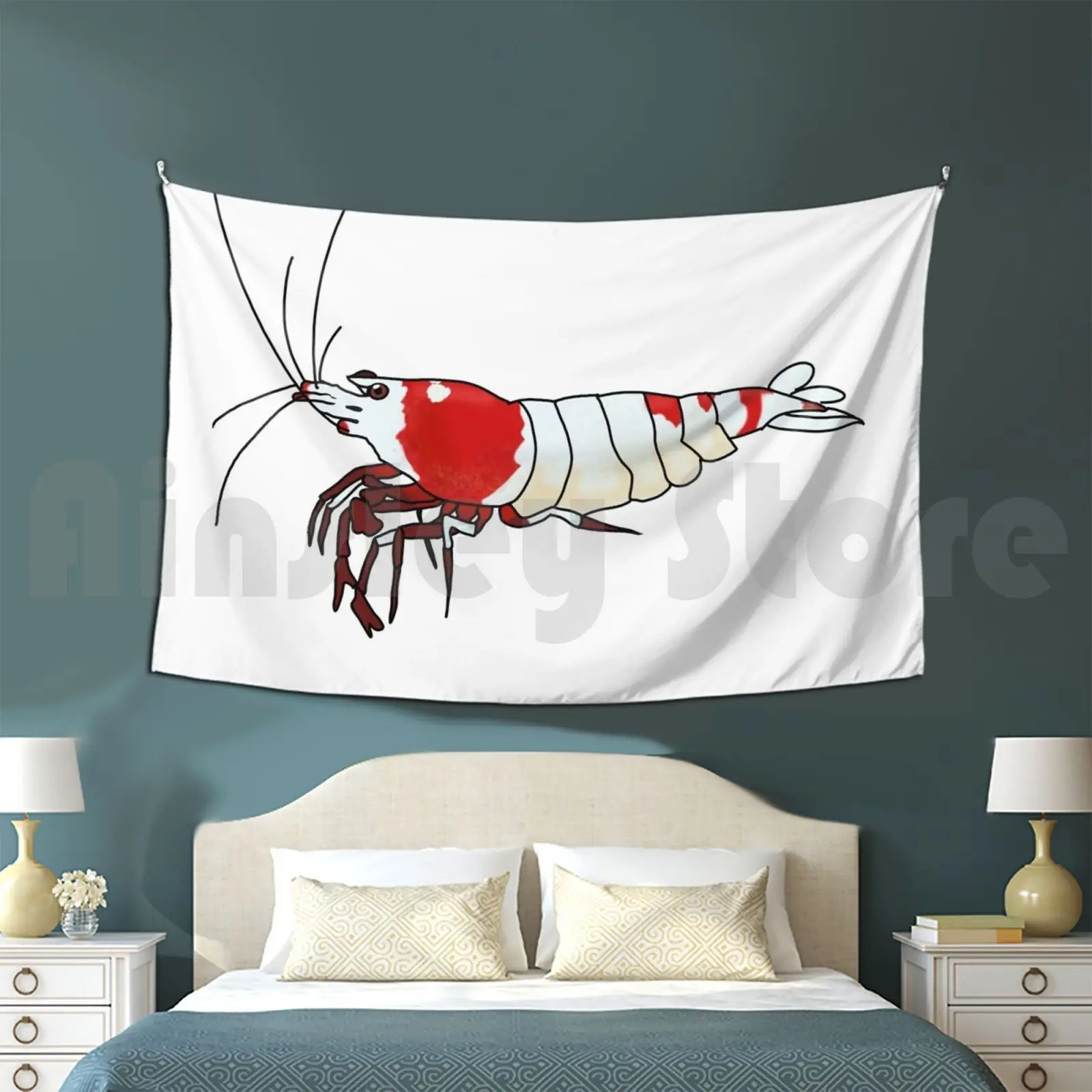 Red Crystal Shrimp Tapestry Living Room Bedroom Red Crystal Shrimp Shrimp Crystal Nature Caridina Shrimp Neocaridina
Red Crystal Shrimp Tapestry Living Room Bedroom Red Crystal Shrimp Shrimp Crystal Nature Caridina Shrimp Neocaridina
