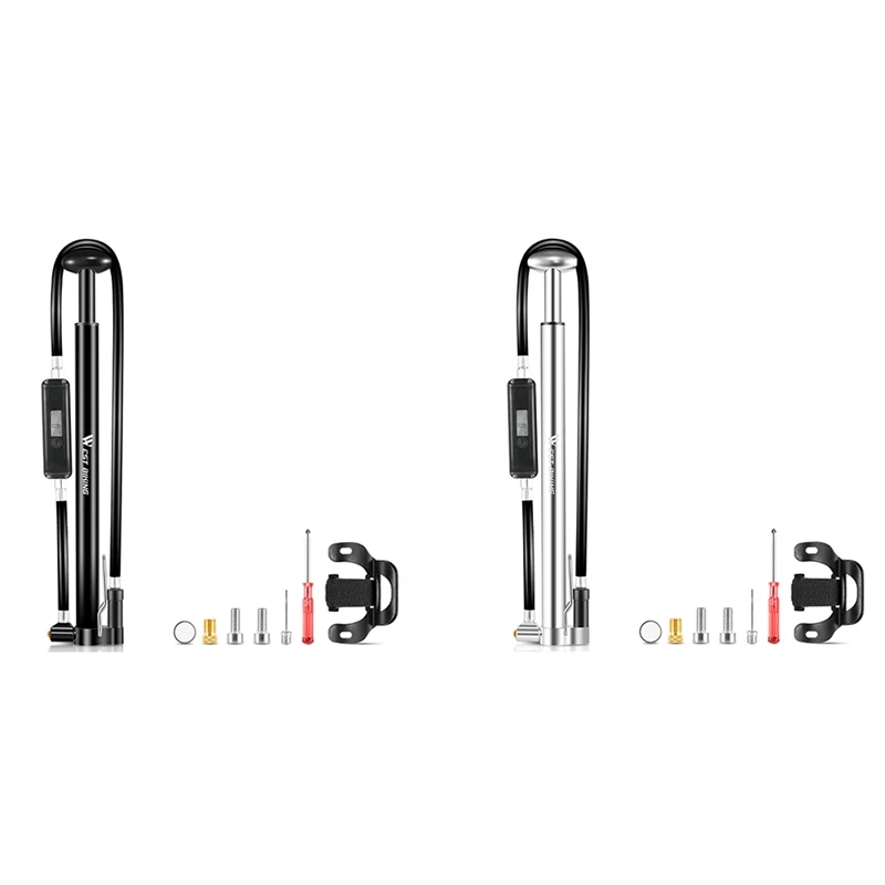 WEST BIKING Ball Pump Bicycle Pump Hand Air Pump Electric Bike Tire Inflator Schrader Presta Valve Bicycle Accessories
WEST BIKING Ball Pump Bicycle Pump Hand Air Pump Electric Bike Tire Inflator Schrader Presta Valve Bicycle Accessories