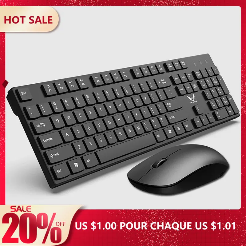 XNCORN Wireless Keyboard 104 Keys USB Receiver Business Office Keyboard Mouse Set Applicable Laptop
XNCORN Wireless Keyboard 104 Keys USB Receiver Business Office Keyboard Mouse Set Applicable Laptop