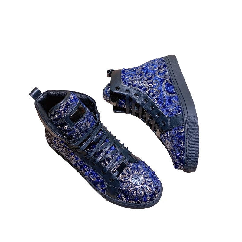 starbags PP 2021 new winter Gold satin studded high-top shoes original skull head rivet logo top leather men's shoe box dust bag
starbags PP 2021 new winter Gold satin studded high-top shoes original skull head rivet logo top leather men's shoe box dust bag