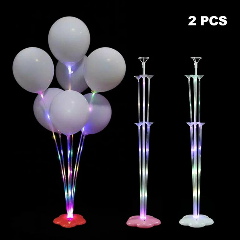 2 Sets LED Balloons Stand Base Sticks Globos Holder Column Birthday Party Decor
2 Sets LED Balloons Stand Base Sticks Globos Holder Column Birthday Party Decor