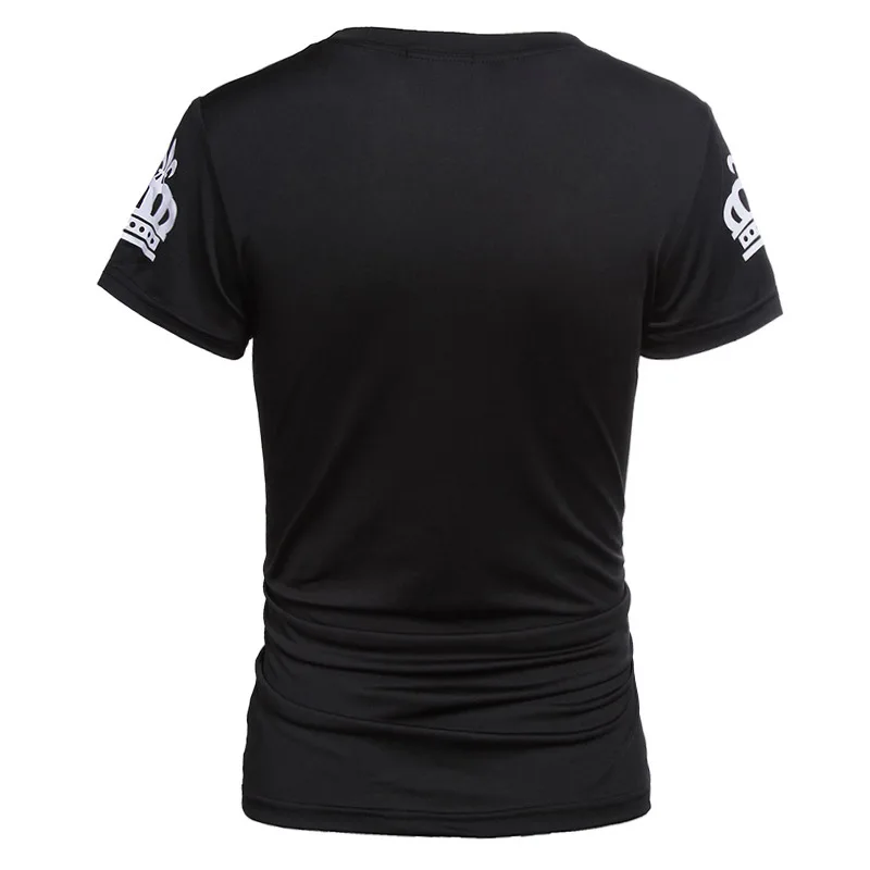 King and Queen Crown Print Couples T-shirts Balck Solid Casual short Sleeve loosen tshirt
King and Queen Crown Print Couples T-shirts Balck Solid Casual short Sleeve loosen tshirt