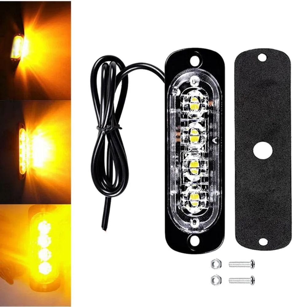 12-24V 12W 4LED Желтый Грузовик Ван бар внедорожных автомобилей Безопасность срочно Предупреждение Рабочая противотуманная фара дальнего света ...
12-24V 12W 4LED Желтый Грузовик Ван бар внедорожных автомобилей Безопасность срочно Предупреждение Рабочая противотуманная фара дальнего света ...