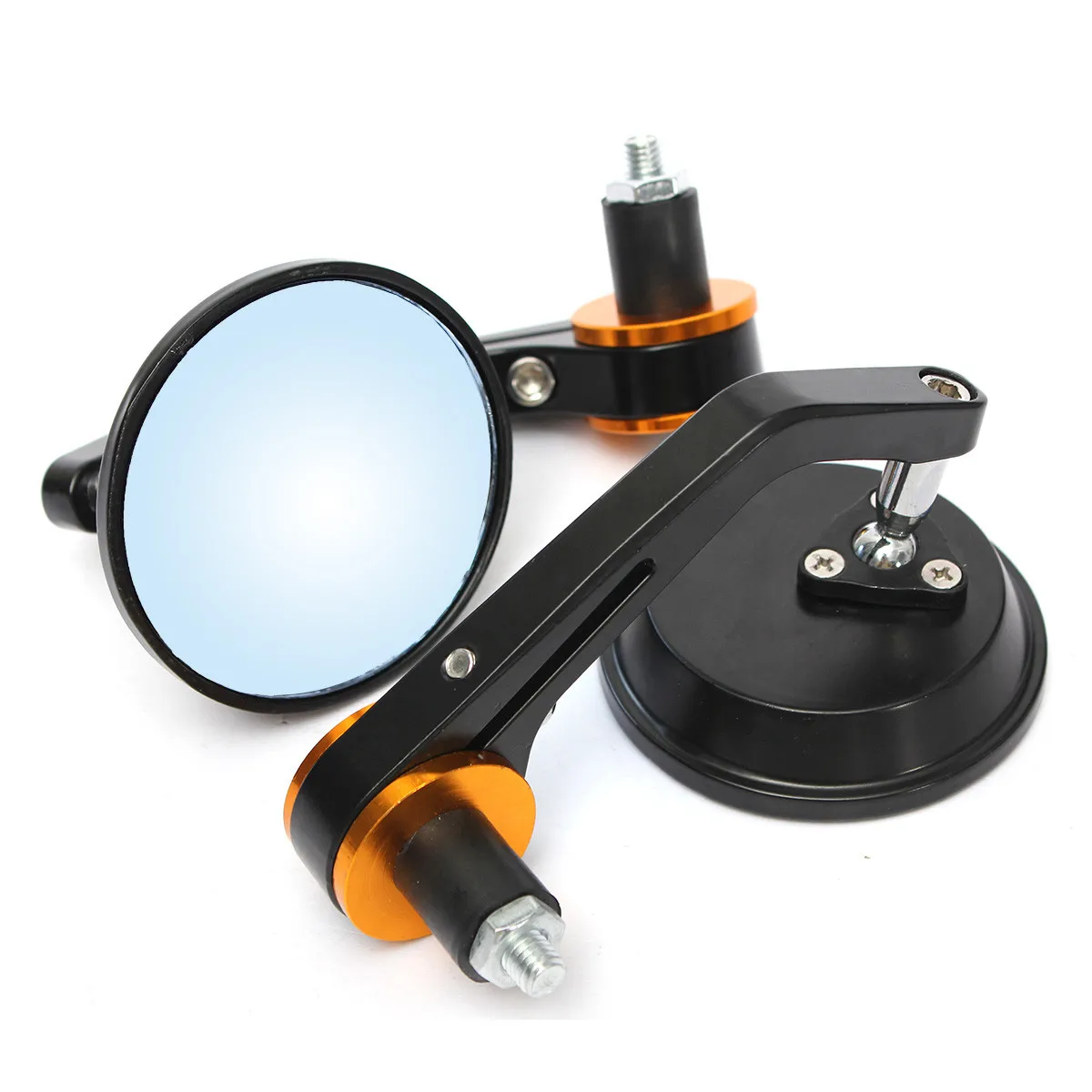 7/8" Motorcycle Universal 1 pair Rearview Mirror Round Bar End Rear Mirrors Moto Motorbike Scooters Side View Mirrors
7/8" Motorcycle Universal 1 pair Rearview Mirror Round Bar End Rear Mirrors Moto Motorbike Scooters Side View Mirrors