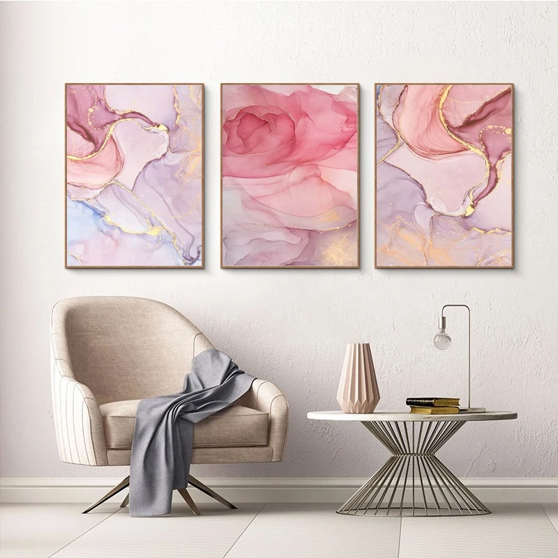 Abstract Flowing Gold Canvas Painting Modern Cuadro Decorativo Nordic Wall Picture for Living Room Pink Purple Poster and Print
Abstract Flowing Gold Canvas Painting Modern Cuadro Decorativo Nordic Wall Picture for Living Room Pink Purple Poster and Print